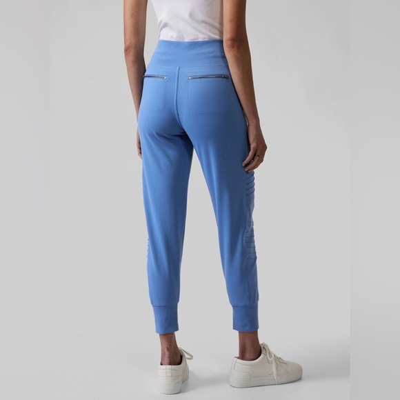 Athleta Blue Track Pants - Picture 6 of 10